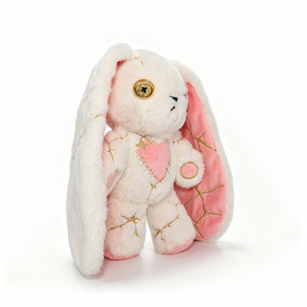 Plushie Dreadfuls -Pink Kintsugi Love Rabbit - Plush Stuffed Animal