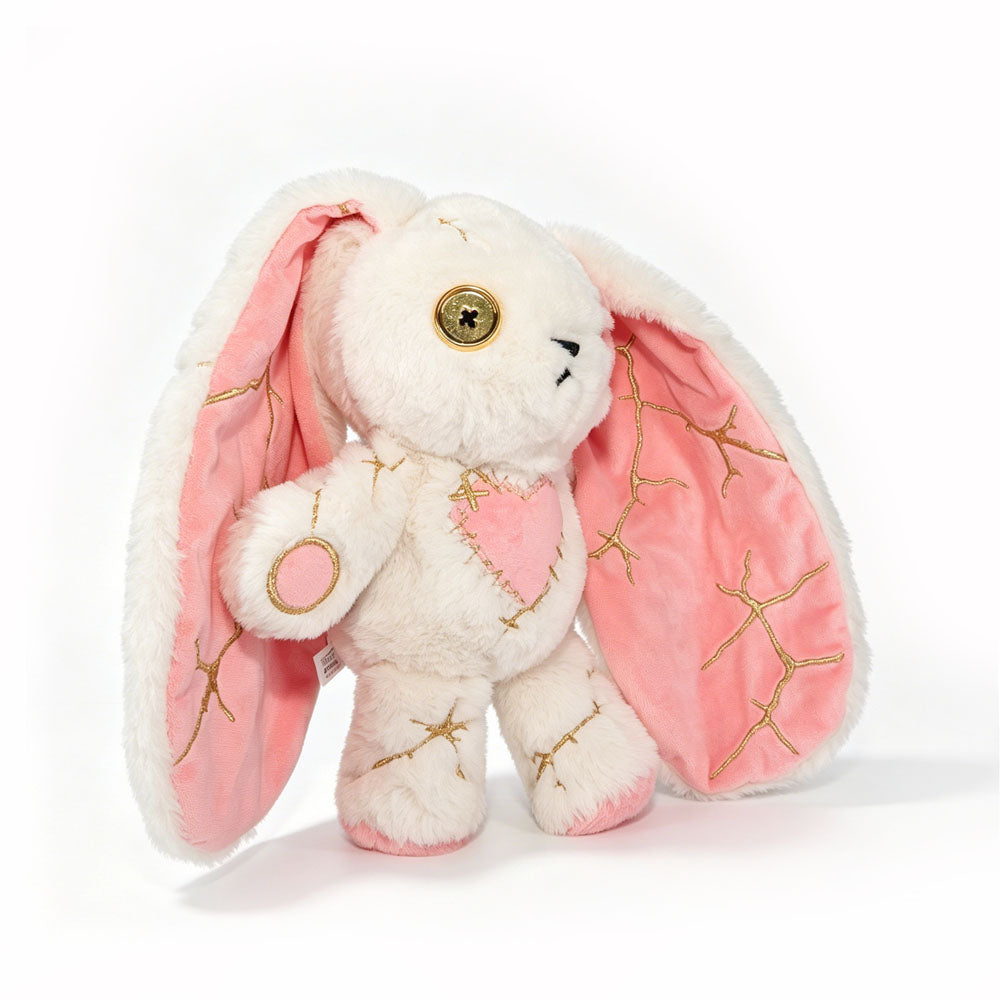 Plushie Dreadfuls -Pink Kintsugi Love Rabbit - Plush Stuffed Animal