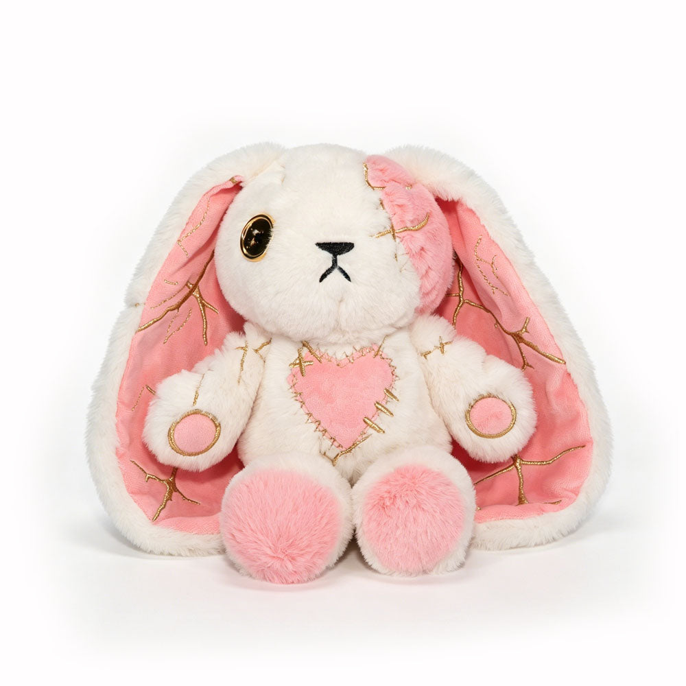 Plushie Dreadfuls -Pink Kintsugi Love Rabbit - Plush Stuffed Animal