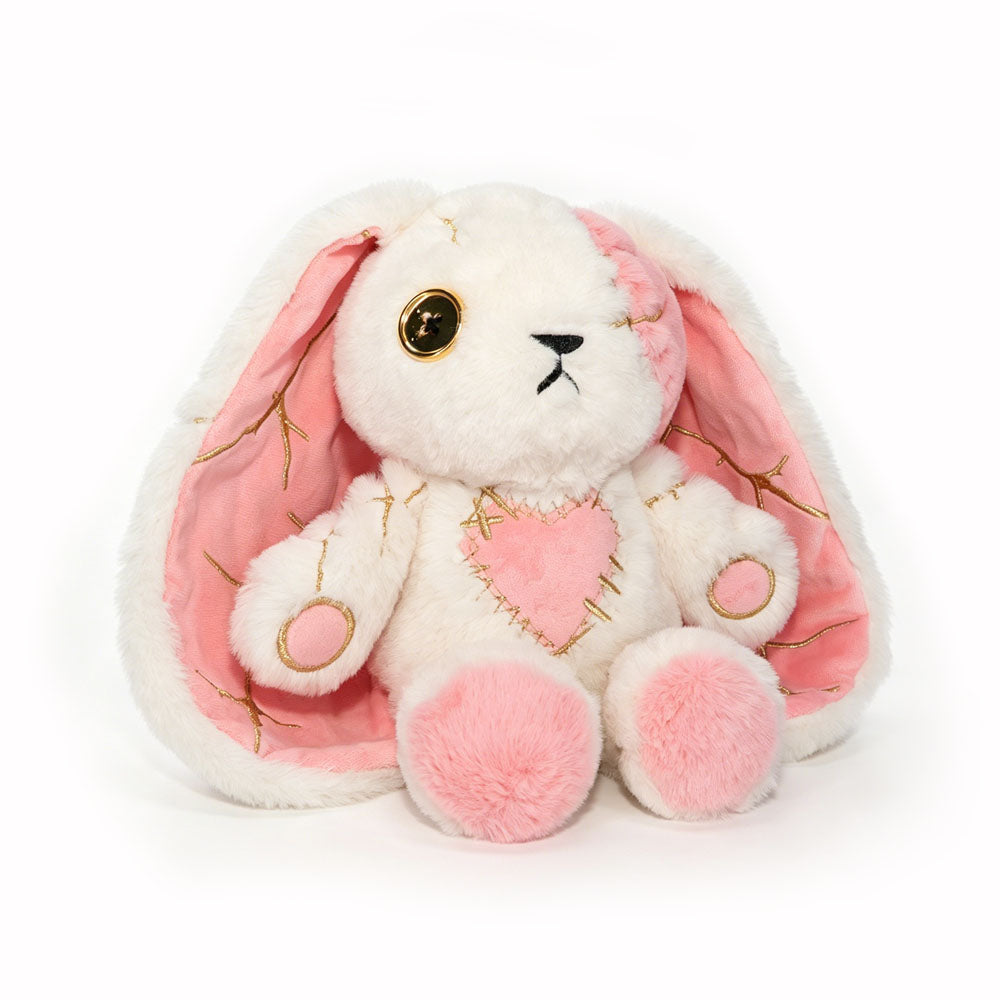 Plushie Dreadfuls -Pink Kintsugi Love Rabbit - Plush Stuffed Animal