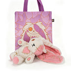 Plushie Dreadfuls -Pink Kintsugi Love Rabbit - Plush Stuffed Animal