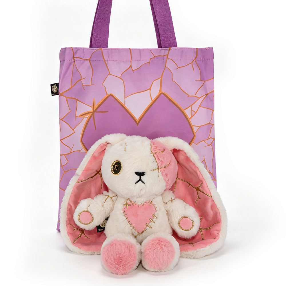 Plushie Dreadfuls -Pink Kintsugi Love Rabbit - Plush Stuffed Animal