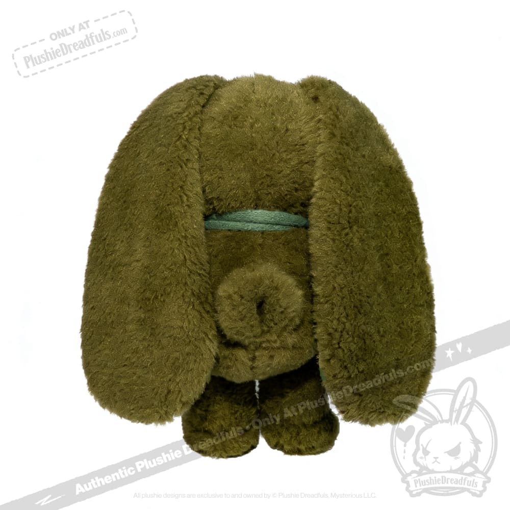 Plushie Dreadfuls - Lucky Green Plaid Love Rabbit - Plush Stuffed Animal - toy