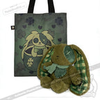 Plushie Dreadfuls - Lucky Green Plaid Love Rabbit - Plush Stuffed Animal - toy
