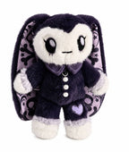 Masking Rabbit Goth Edition - Plush Rabbit Stuffed Animal - plush
