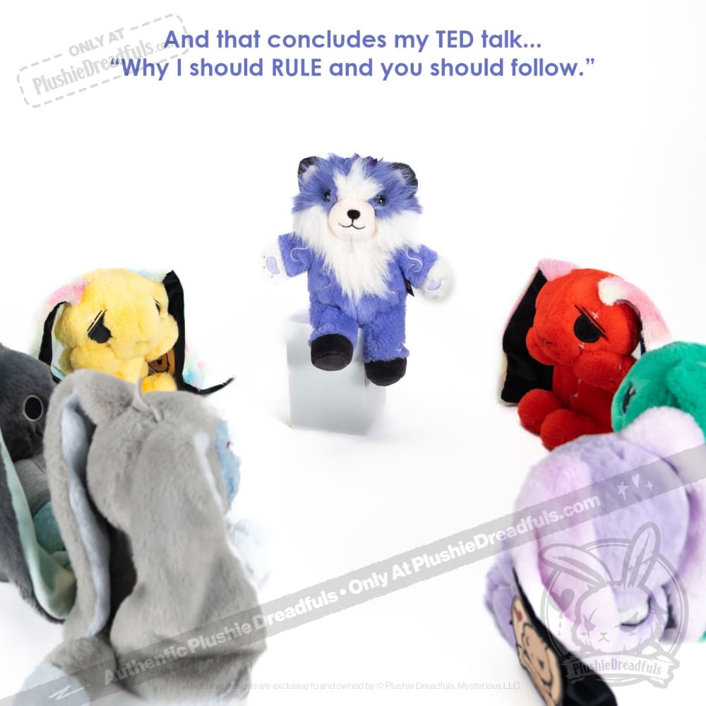 Plushie Dreadfuls - Megalomaniac Fox Plush Stuffed Animal Plush