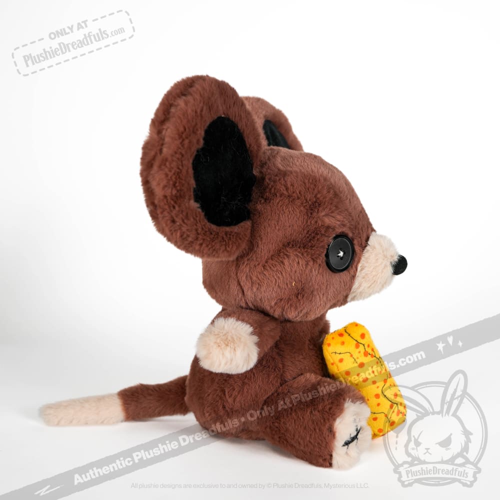 Plushie Dreadfuls - Megalophobia Mouse - Plush Stuffed Animal - Mysterious