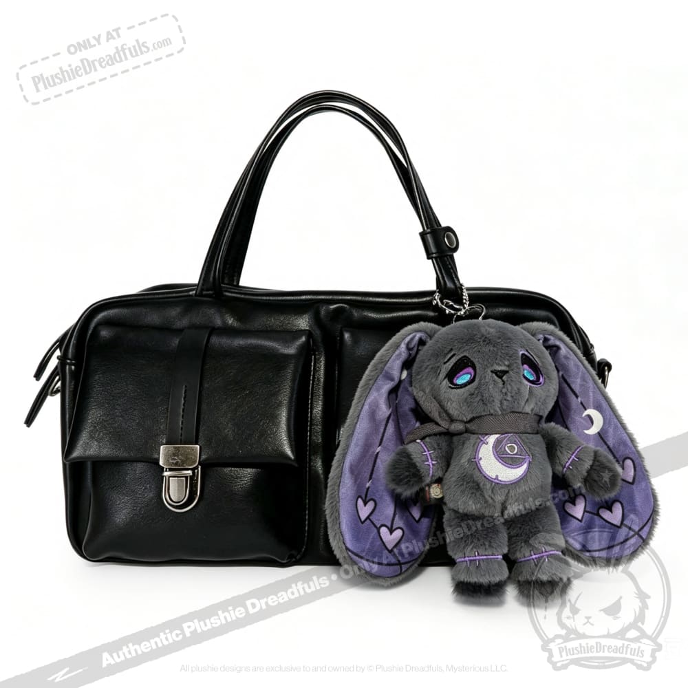 Melancholy Rabbit Plush Keychain Accessory - Keychain