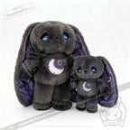 Melancholy Rabbit Plush Keychain Accessory - Keychain