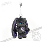 Melancholy Rabbit Plush Keychain Accessory - Keychain