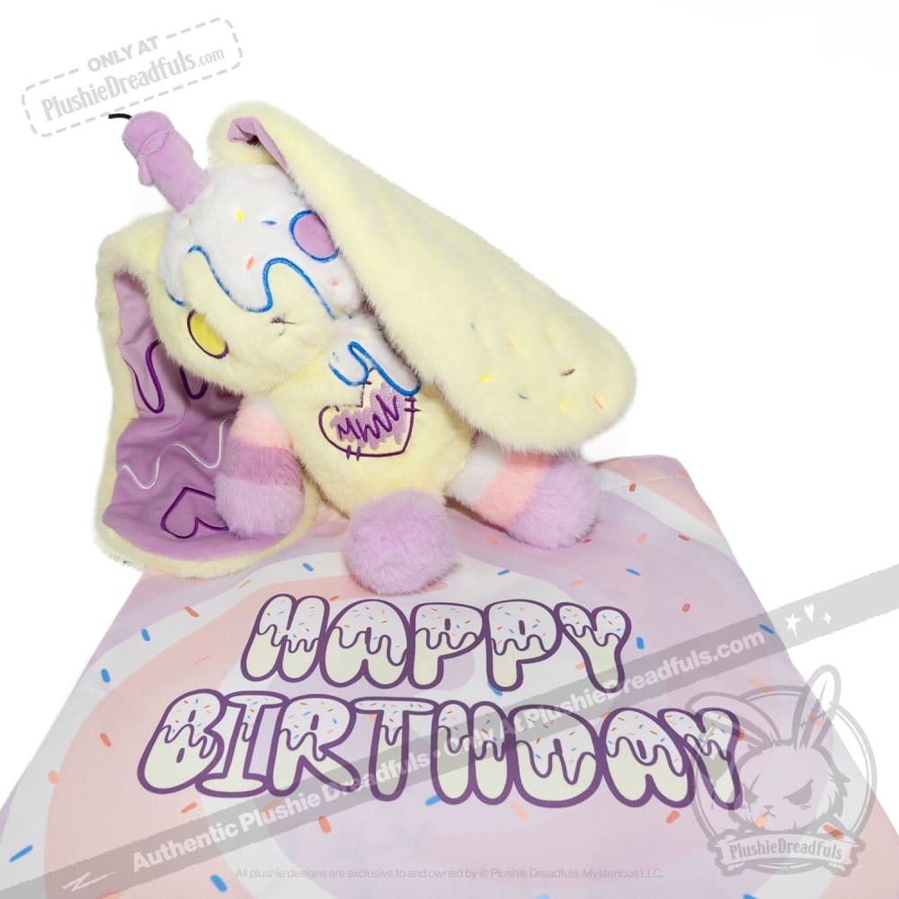 Plushie Dreadfuls - Mile Stone Birthday Cake Rabbit - Plush Stuffed Animal - toy