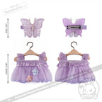 Mini Plush Outfit - Butterfly Dress accessory