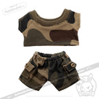 Mini Plush Outfit Camo Outfit accessory