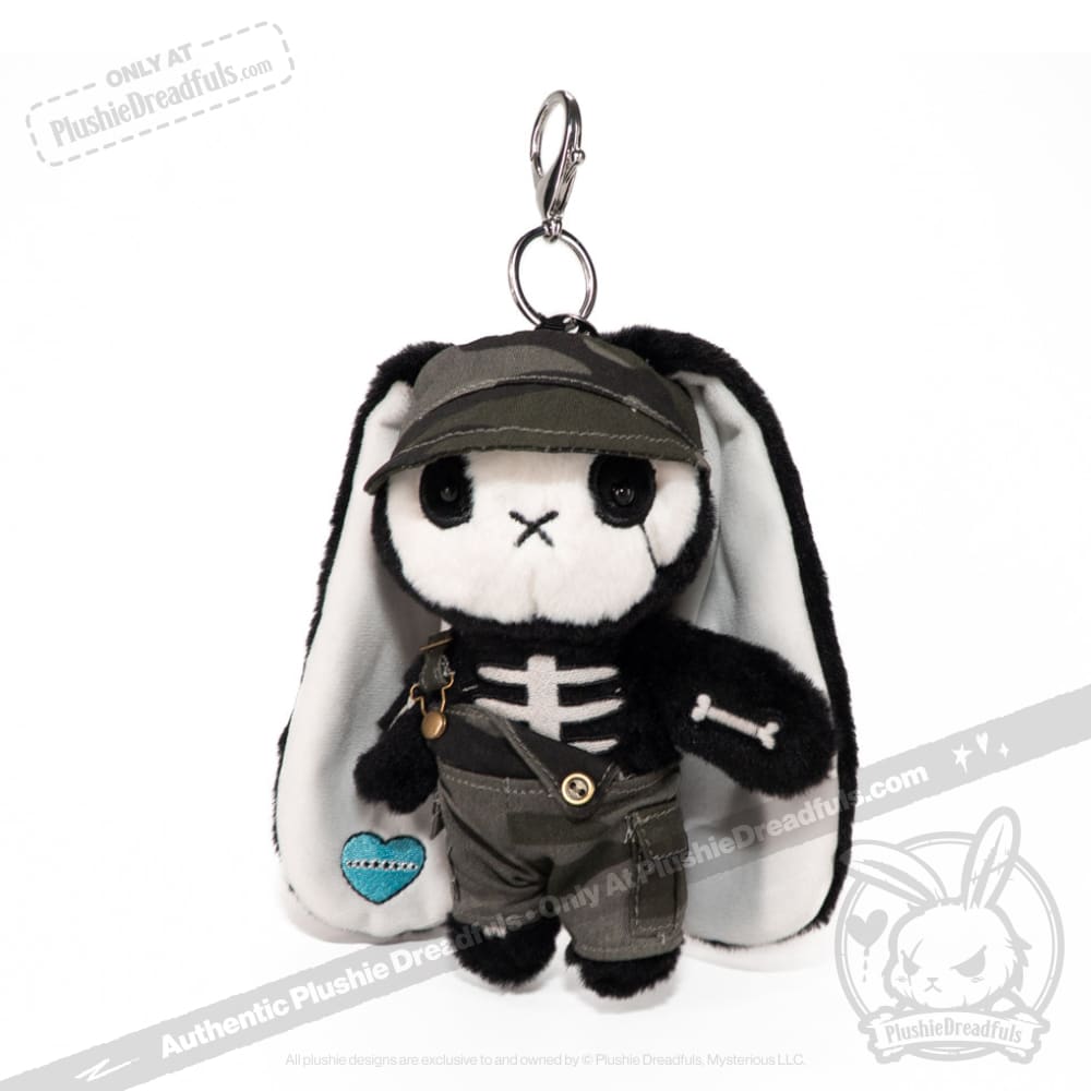 Mini Plush Outfit Camo off the Shoulder Overalls accessory