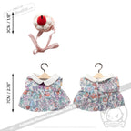 Mini Plush Outfit Cupcake Paisley Dress accessory