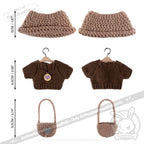 Mini Plush Outfit - Earth Tones Outfit accessory
