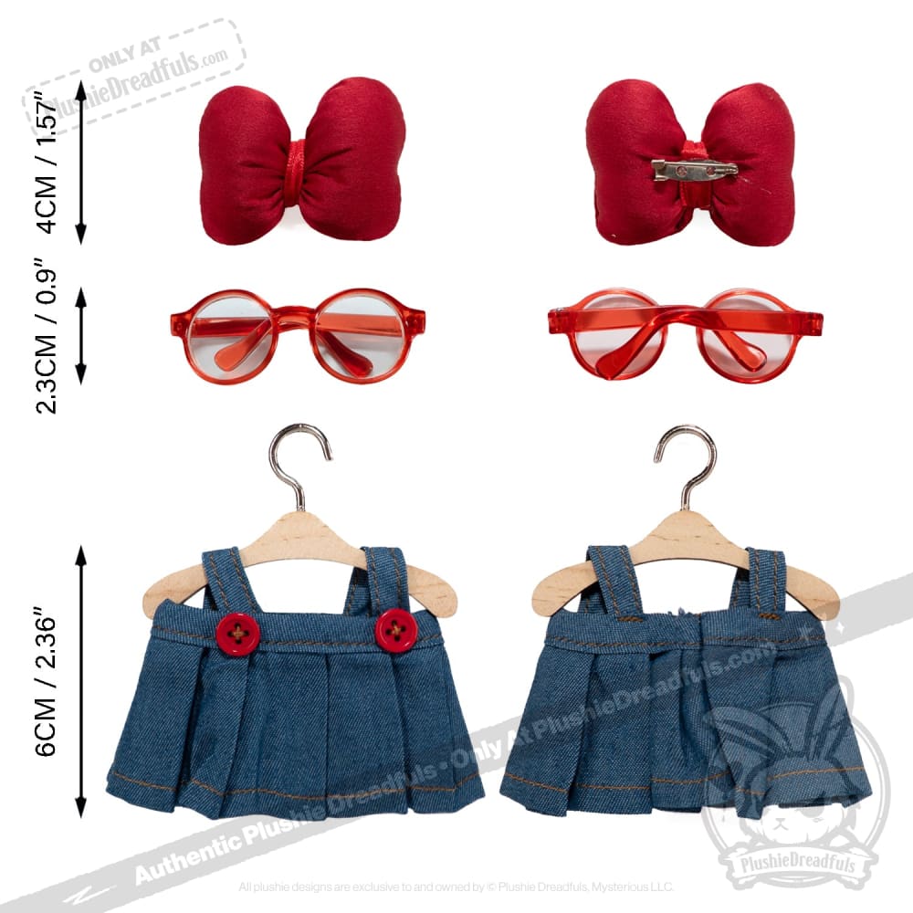Mini Plush Outfit - Gladys For These Glasses accessory