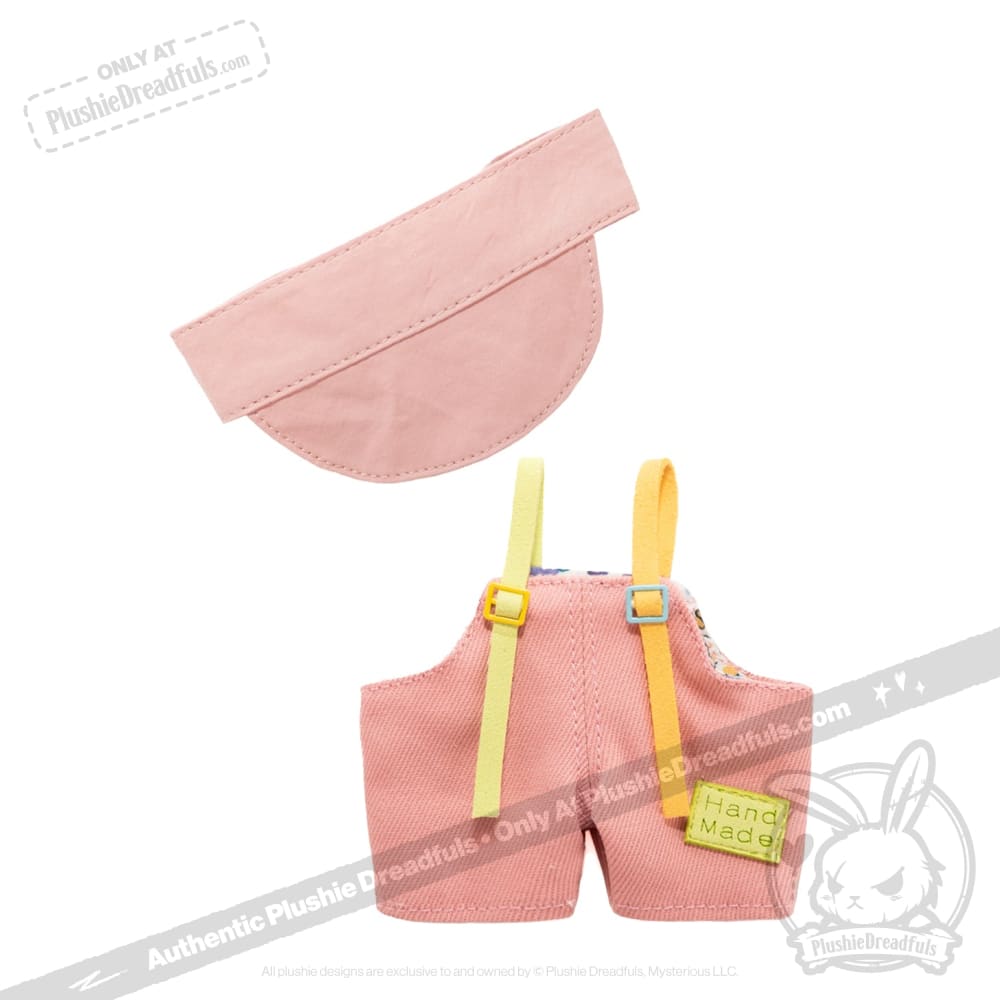 Mini Plush Outfit - Handy Cute Utility Wear light pink accessory