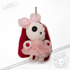 Mini Plush Outfit - Pink Cupcake Dress accessory