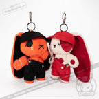 Mini Plush Outfit Red off the Shoulder Overalls (Copy) accessory