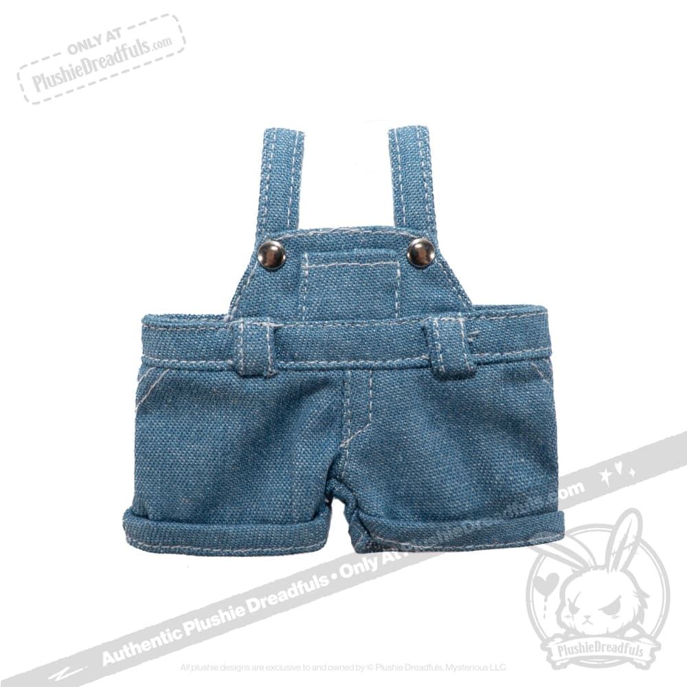 Mini Plush Outfit - Sherbet Overalls Denim accessory