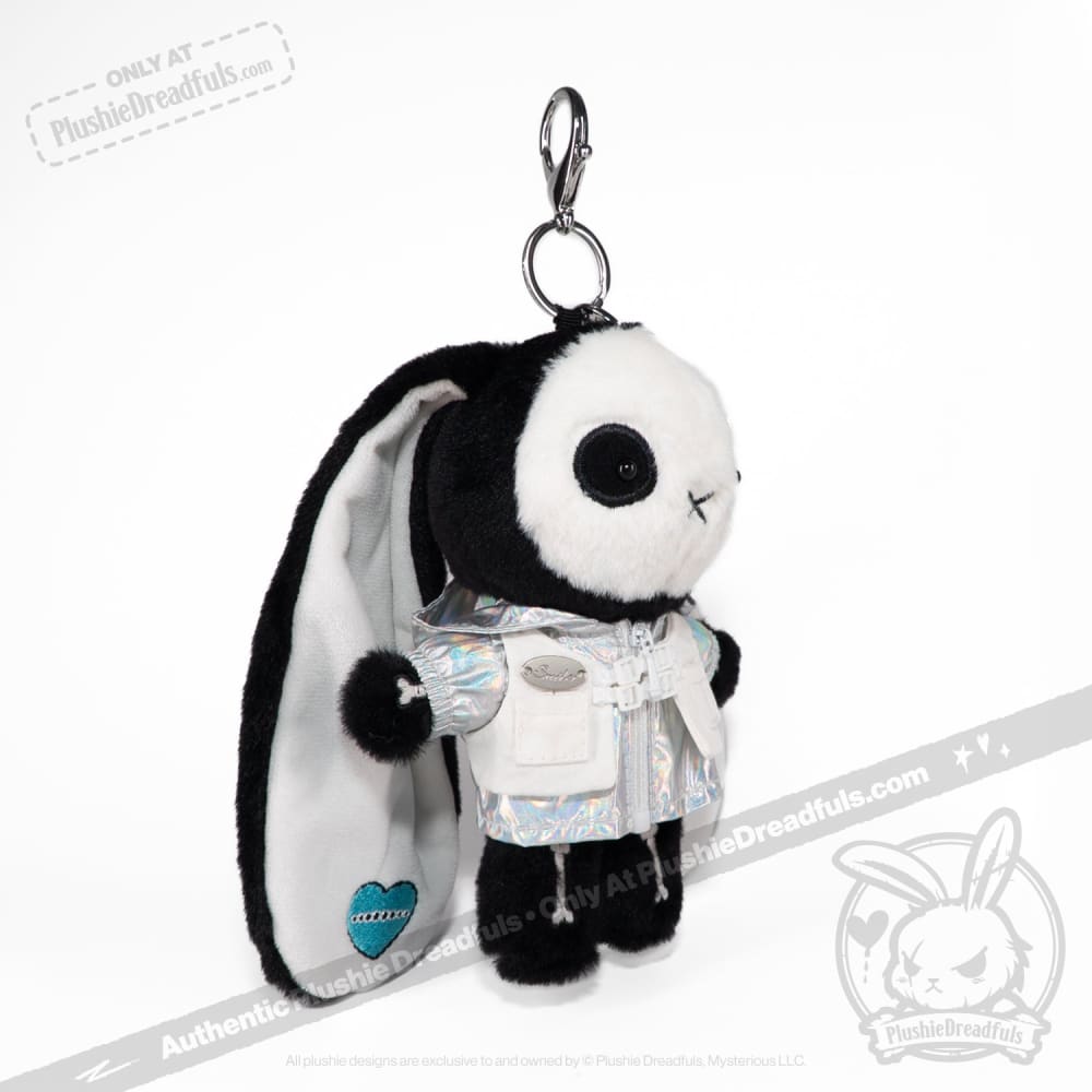Mini Plush Outfit Silver Jacket accessory