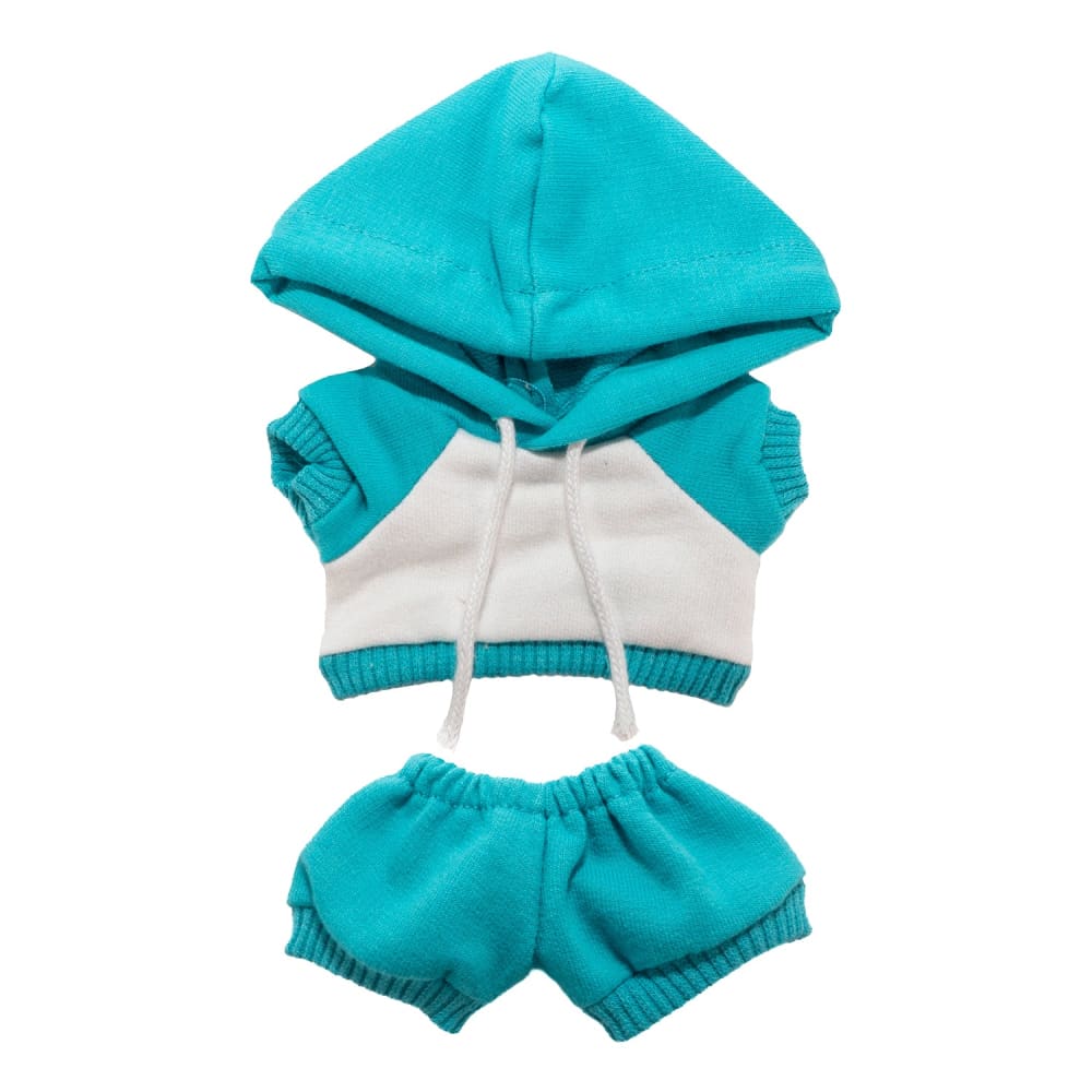 Mini Plush Outfit - Tiny Track Suit Aqua accessory