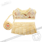 Mini Plush Outfit - Yellow Prep Ensemble accessory