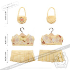Mini Plush Outfit - Yellow Prep Ensemble accessory
