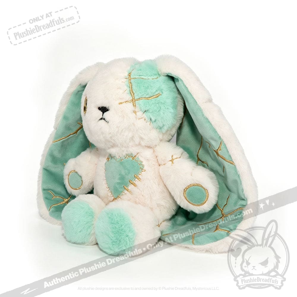 Plushie Dreadfuls -Mint Kintsugi Love Rabbit - Plush Stuffed Animal - toy