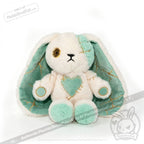 Plushie Dreadfuls -Mint Kintsugi Love Rabbit - Plush Stuffed Animal - toy