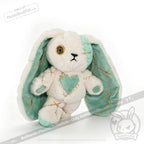 Plushie Dreadfuls -Mint Kintsugi Love Rabbit - Plush Stuffed Animal - toy