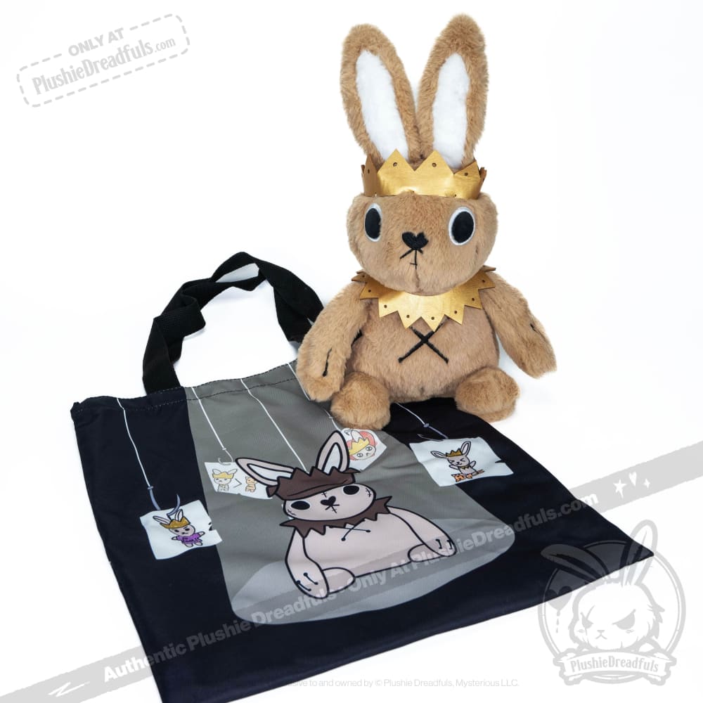 Plushie Dreadfuls - Narcissistic Personality Disorder Rabbit - Plush Stuffed Animal - Mysterious