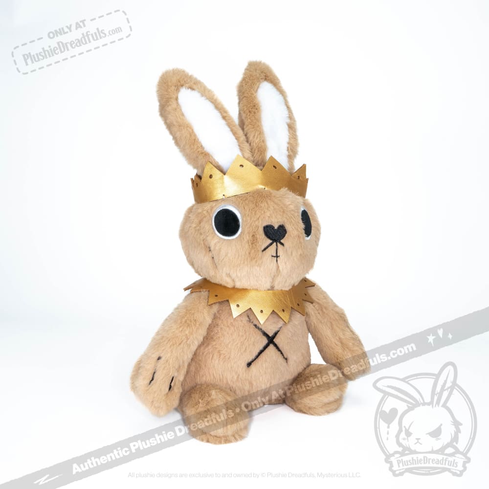 Plushie Dreadfuls - Narcissistic Personality Disorder Rabbit - Plush Stuffed Animal - Mysterious