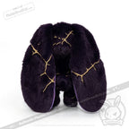 Plushie Dreadfuls -Obsidian Kintsugi Love Rabbit - Plush Stuffed Animal - toy