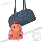 Plushie Dreadfuls - Orange Autism Rabbit Plush Keychain Accessory Keychain