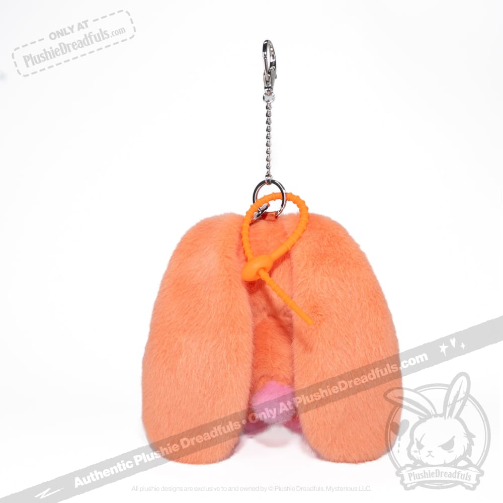 Plushie Dreadfuls - Orange Autism Rabbit Plush Keychain Accessory Keychain