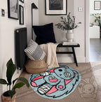 Ouchie Rabbit Rug Home Decoration