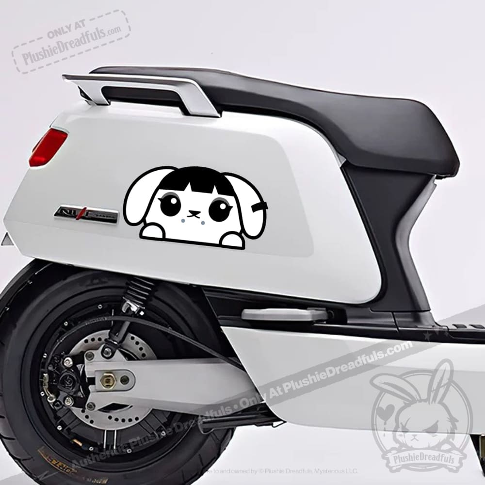 Plushie Dreadfuls - Peeking Car Decal Set Sticker