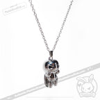 Peter Pumpkin Rabbit Necklace necklace