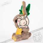 Plushie Dreadfuls -  Pineapple Rabbit - Plush Stuffed Animal - Mysterious