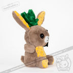 Plushie Dreadfuls -  Pineapple Rabbit - Plush Stuffed Animal - Mysterious