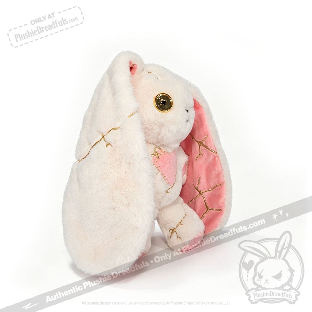 Plushie Dreadfuls -Pink Kintsugi Love Rabbit - Plush Stuffed Animal - toy