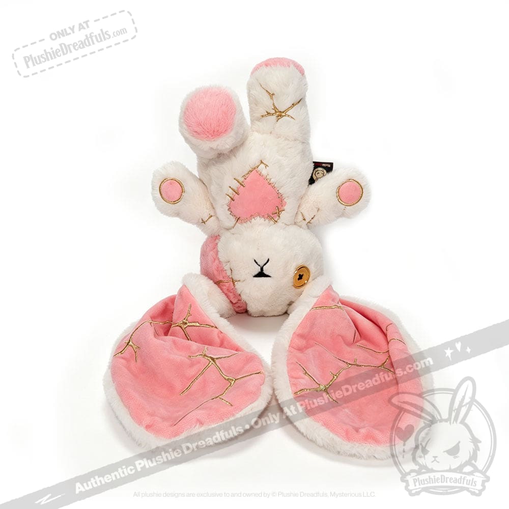 Plushie Dreadfuls -Pink Kintsugi Love Rabbit - Plush Stuffed Animal - toy