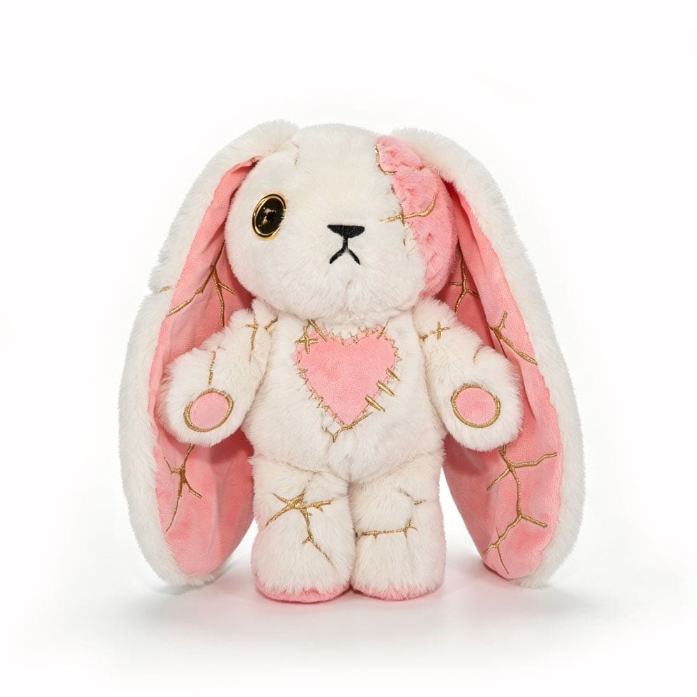 Plushie Dreadfuls -Pink Kintsugi Love Rabbit - Plush Stuffed Animal - toy
