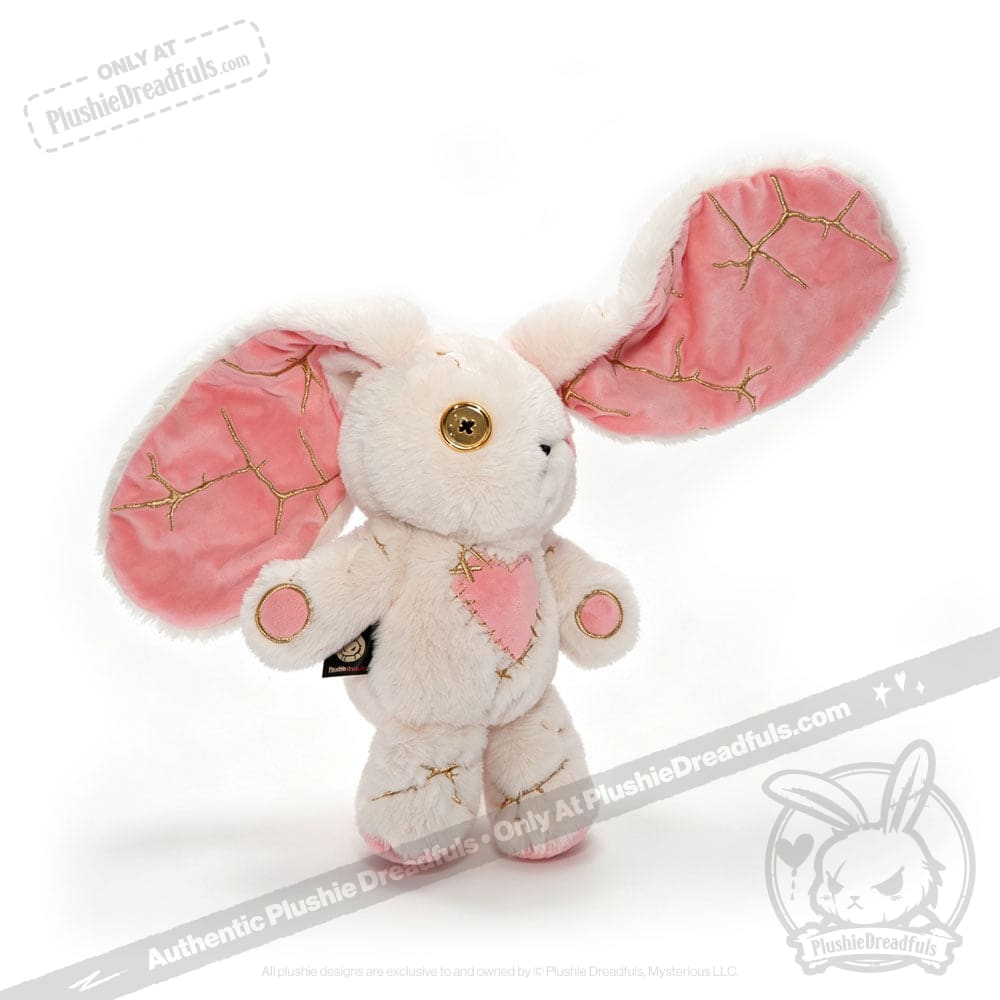 Plushie Dreadfuls -Pink Kintsugi Love Rabbit - Plush Stuffed Animal - toy