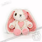 Plushie Dreadfuls -Pink Kintsugi Love Rabbit - Plush Stuffed Animal - toy