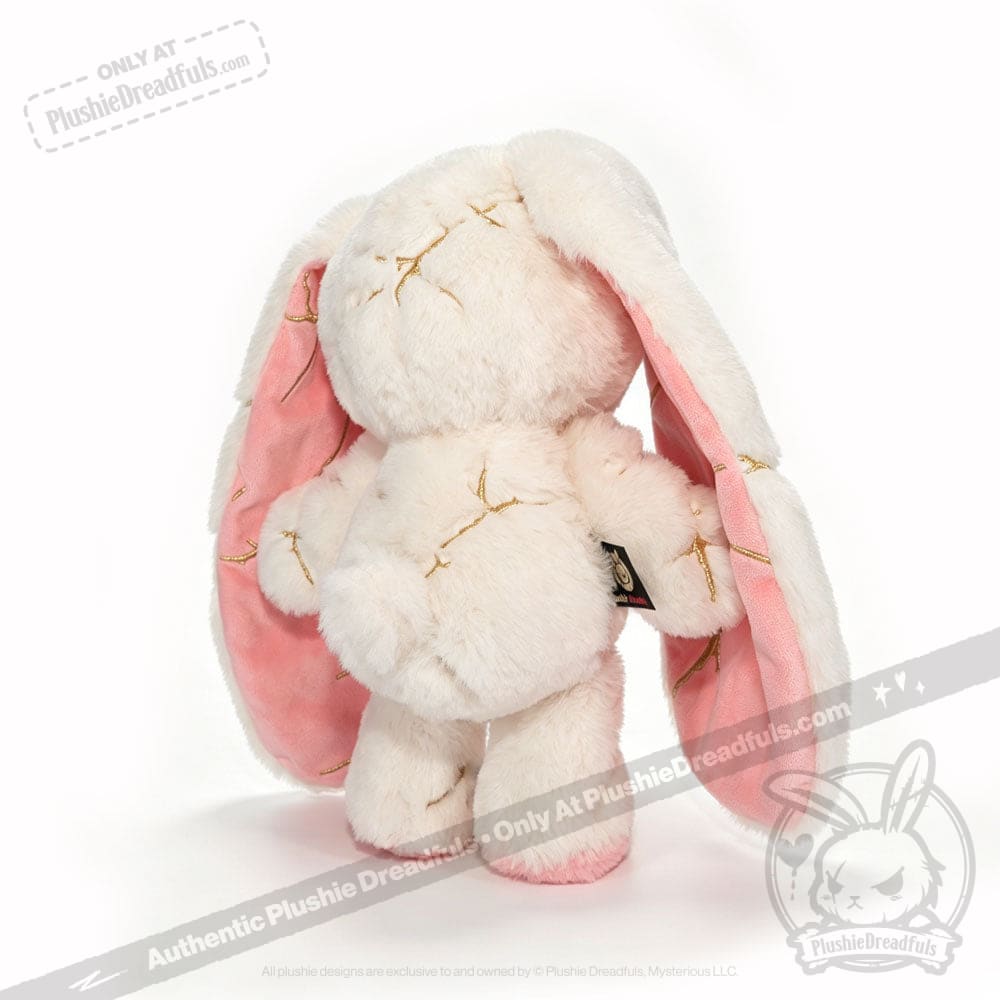 Plushie Dreadfuls -Pink Kintsugi Love Rabbit - Plush Stuffed Animal - toy