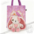 Plushie Dreadfuls -Pink Kintsugi Love Rabbit - Plush Stuffed Animal - toy