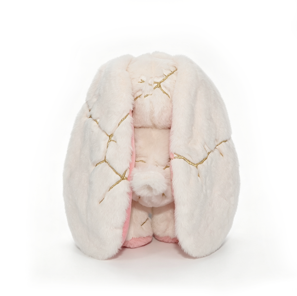 Plushie Dreadfuls -Pink Kintsugi Love Rabbit - Plush Stuffed Animal